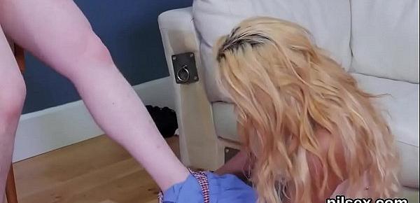  Unusual cutie is brought in anal nuthouse for awkward treatment